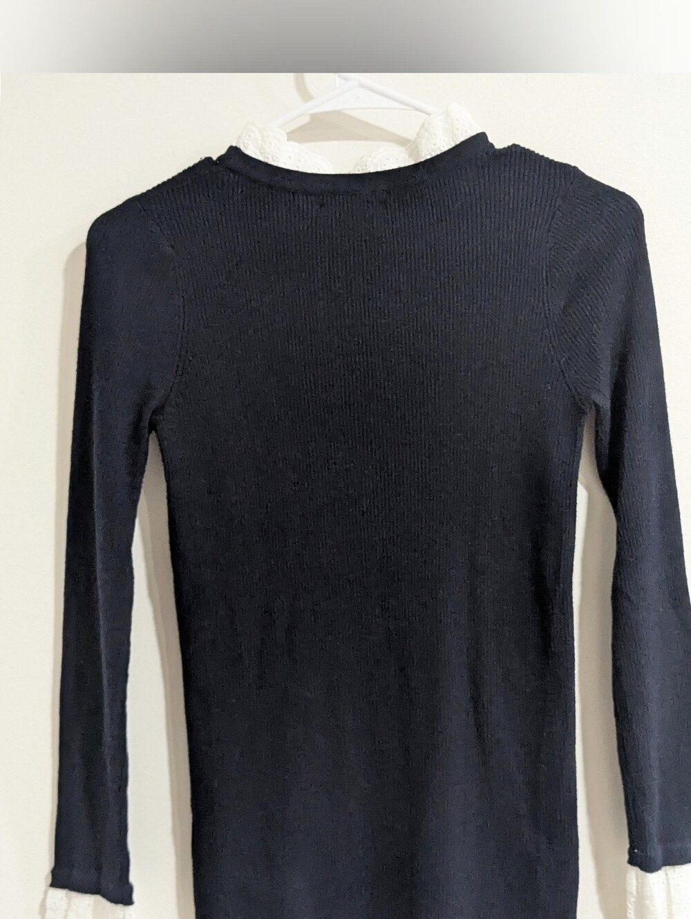 Tuckernuck Rosemary Eyelet Trim Sweater - Picture 2 of 7